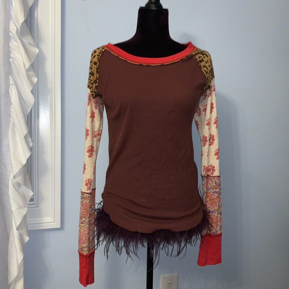 Free People Waffle Knit